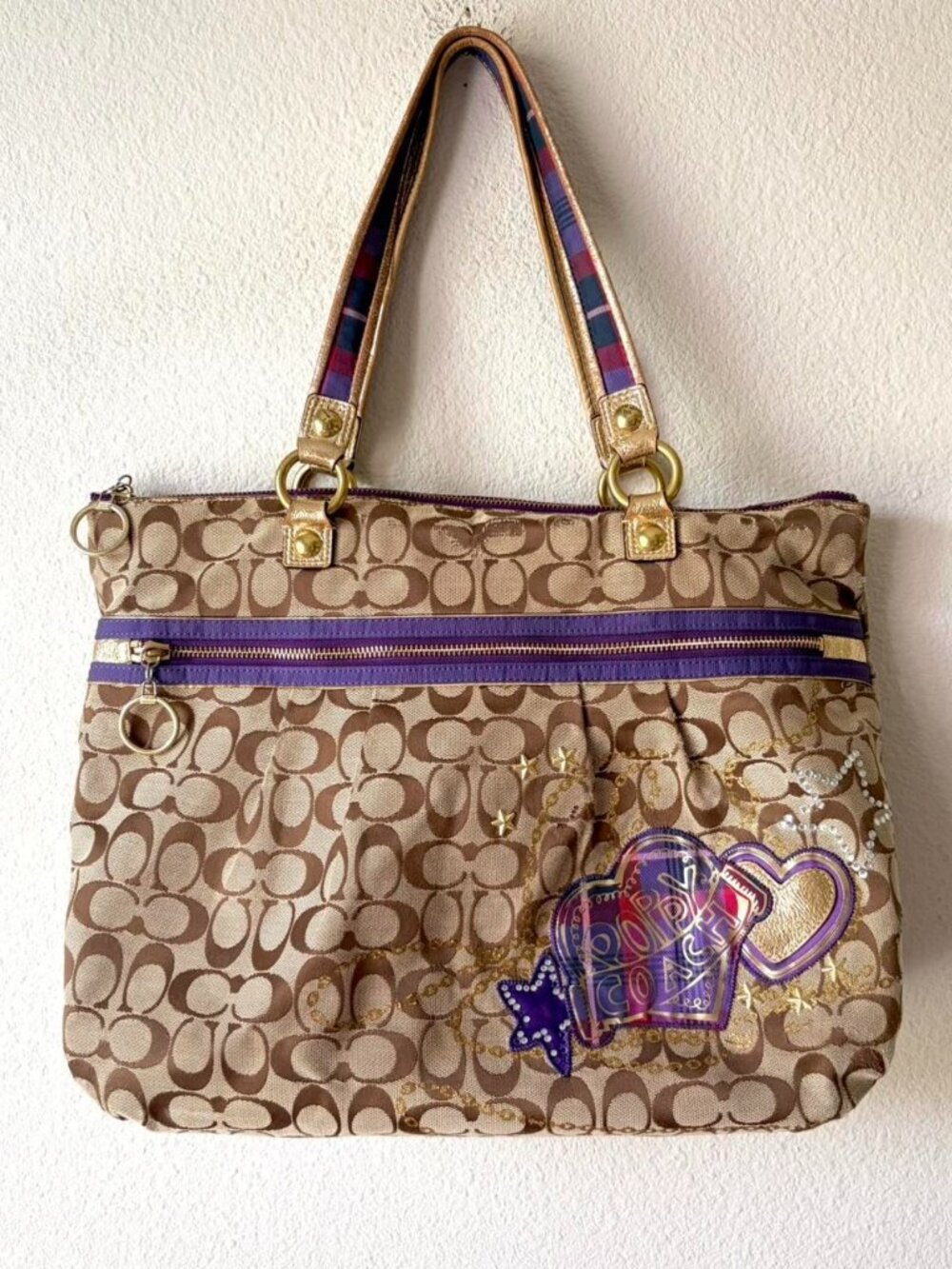 Coach Poppy Bag Authentic Designer Vintage Handbag
